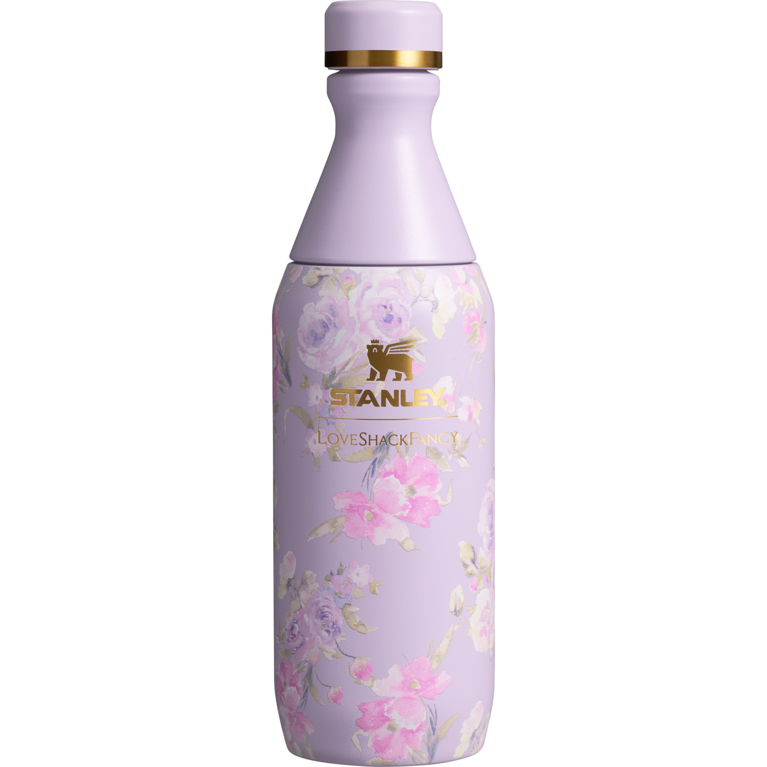 Stanley x Loveshackfancy The All Day Slim Bottle 12OZ in Happy Thoughts