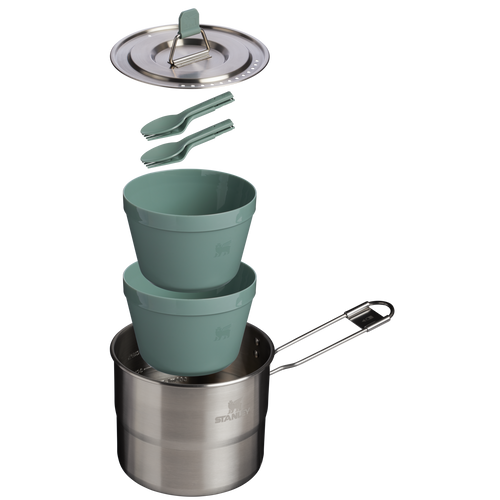 The Wildfare Go Two Bowl Cookset | 8-piece set | 1.25 QT - View Product Details