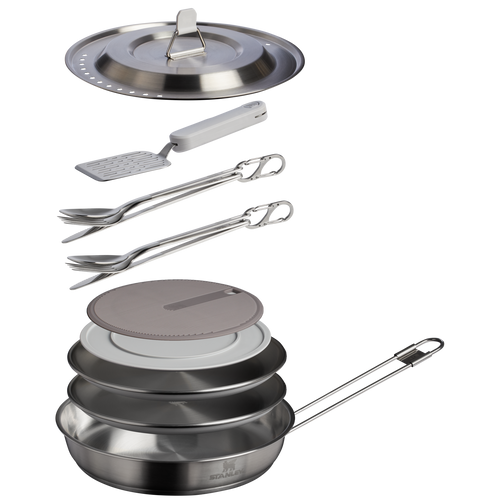 The Wildfare Pro Fry Pan Cookset 15-piece set | 1.1 QT - View Product Details